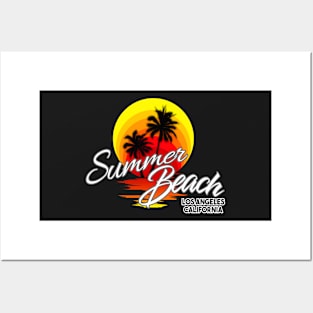 Summer Beach CA Posters and Art